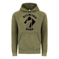 Vintage Olive lassos diamond dogs classic Vintage Hoodie - DesigneFamous