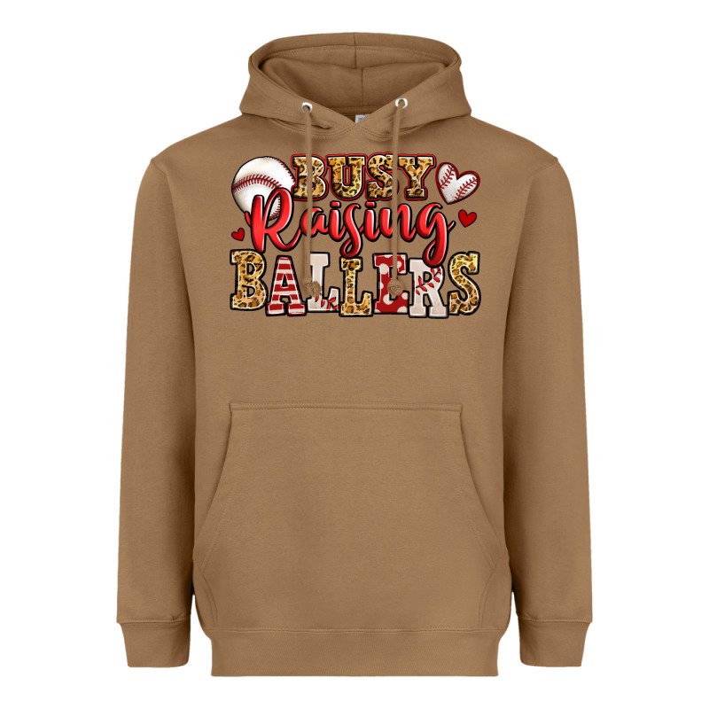 Busy Raising Ballers Baseball Heavyweight Hoodie by Jasminsmagicworld | Teevron