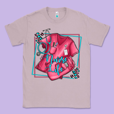 Nurse Life Olivia Classic Tee Designed By Oliviacreatesart
