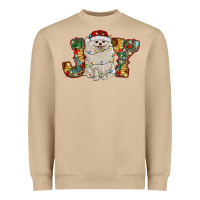 Mushroom pomeranian christmas joy Heavyweight Sweatshirt - RanaPortraitStore