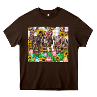 Easter Farm Animals Happy Easter Day Heavy Core Tee | Teevron