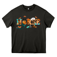 Asphalt fall nurse Heavy Core Tee - RanaPortraitStore