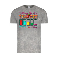 Cloud Rock battery life of a teacher Vintage Tee - BundleAndBundleShop