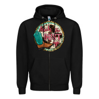 Black kick the dust up Zipper Hoodie - JahusDesignShop