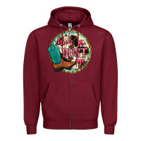 Burgundy kick the dust up Zipper Hoodie - JahusDesignShop