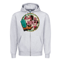 Heather Grey kick the dust up Zipper Hoodie - JahusDesignShop