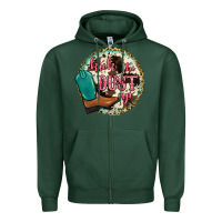 Sports Green kick the dust up Zipper Hoodie - JahusDesignShop