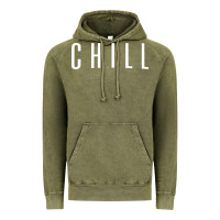 Vintage Olive chill Vintage Hoodie - DesigneFamous