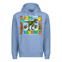 Colony Blue papa saurus Premium Hoodie - Artiststas