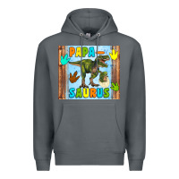 Rock papa saurus Premium Hoodie - Artiststas