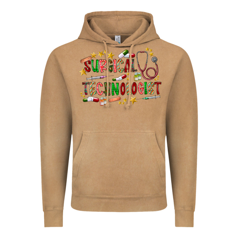 Surgical Technologist Vintage Hoodie by CowhideDigitalArt | Teevron