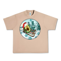 Burro Slide Avocado Urban Heavy Tee - FaDigitalArtStudio
