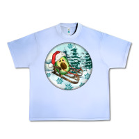 Grape Ice Slide Avocado Urban Heavy Tee - FaDigitalArtStudio