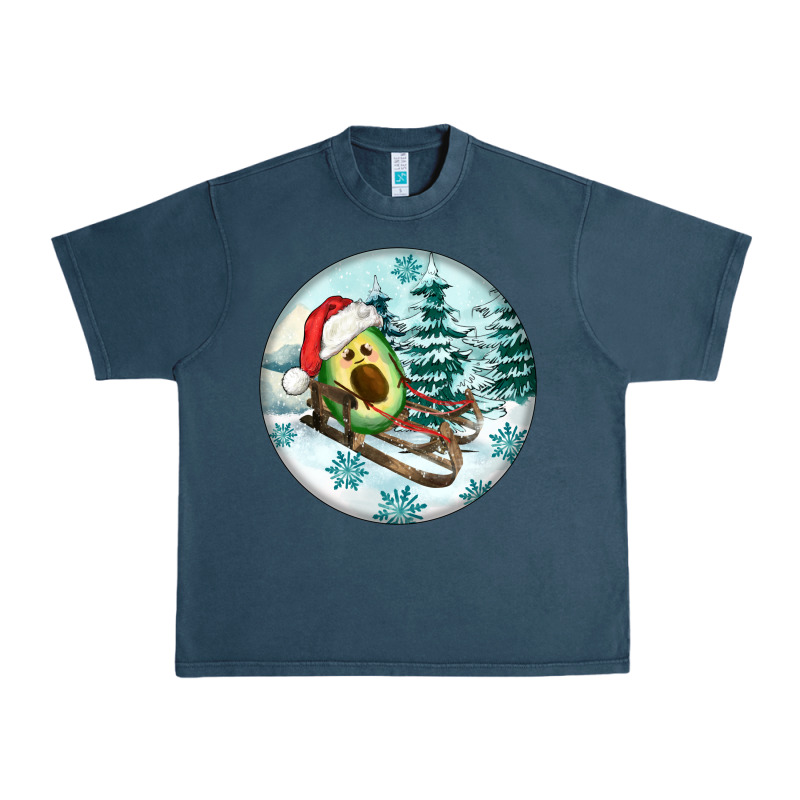 Slide Avocado Urban Heavy Tee by FaDigitalArtStudio | Teevron