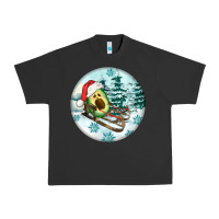 Pigment Black Slide Avocado Urban Heavy Tee - FaDigitalArtStudio