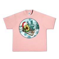 Salmon Slide Avocado Urban Heavy Tee - FaDigitalArtStudio