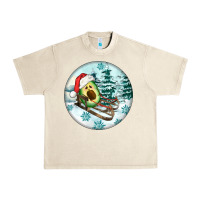 Sandshell Slide Avocado Urban Heavy Tee - FaDigitalArtStudio