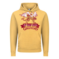Vintage Mustard macewan academic Vintage Hoodie - DesigneFamous