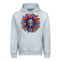 Heather Grey american sunflower Urban Hoodie - Jasminsmagicworld
