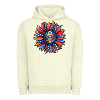Pigment Pistachio american sunflower Urban Hoodie - Jasminsmagicworld