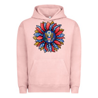 Pigment Salmon american sunflower Urban Hoodie - Jasminsmagicworld