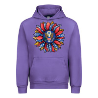 Tulip american sunflower Urban Hoodie - Jasminsmagicworld