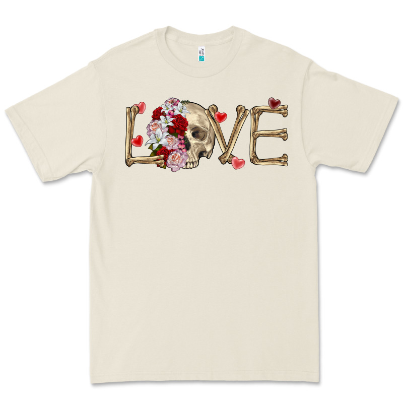 Skull Love Valentine's Day Premium Tee by FaDigitalArtStudio | Teevron