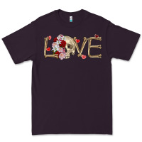 Plum Skull love Valentine's Day Premium Tee - FaDigitalArtStudio