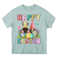 Arona Happy Easter gnomies Easter Day Heavy Core Tee - CowGirlArtShop