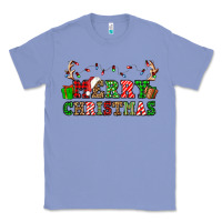 Colony Blue merry christmas Classic Tee - OliviaCreatesArt