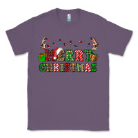 Lavender merry christmas Classic Tee - OliviaCreatesArt