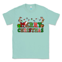 Seafoam merry christmas Classic Tee - OliviaCreatesArt