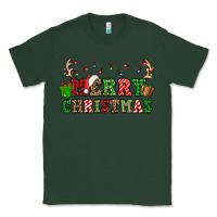 Sports Green merry christmas Classic Tee - OliviaCreatesArt