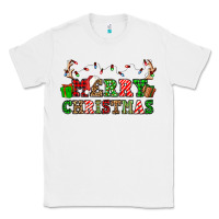 White merry christmas Classic Tee - OliviaCreatesArt