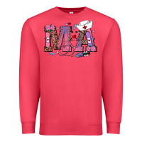 Cardinal valentines day ma nurse Premium Sweatshirt - RanaPortraitStore