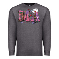 Charcoal Heather valentines day ma nurse Premium Sweatshirt - RanaPortraitStore
