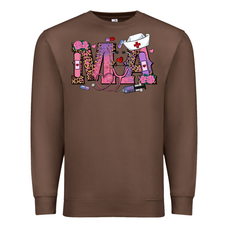 Valentines Day Ma Nurse Premium Sweatshirt by RanaPortraitStore | Teevron