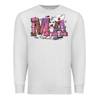 Oatmeal Heather valentines day ma nurse Premium Sweatshirt - RanaPortraitStore