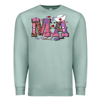 Seafoam valentines day ma nurse Premium Sweatshirt - RanaPortraitStore