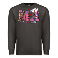 Smoke valentines day ma nurse Premium Sweatshirt - RanaPortraitStore