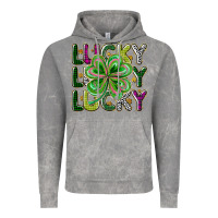 Cloud Rock Lucky Vintage Hoodie - CowhideDigitalArt