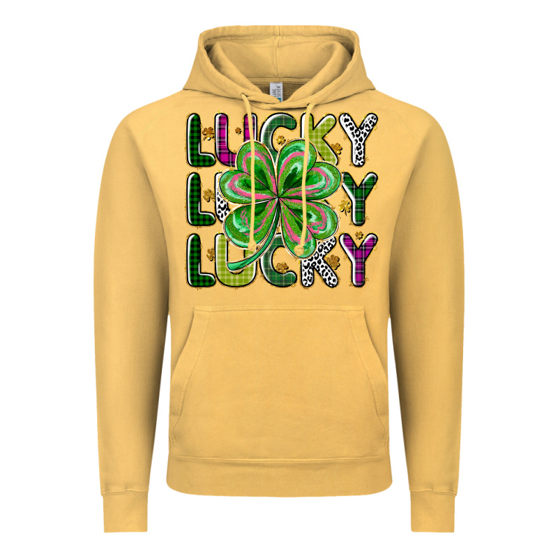 Lucky Vintage Hoodie by CowhideDigitalArt | Teevron
