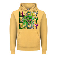 Vintage Mustard Lucky Vintage Hoodie - CowhideDigitalArt