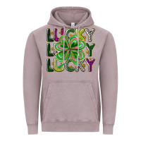 Vintage Zinc Lucky Vintage Hoodie - CowhideDigitalArt