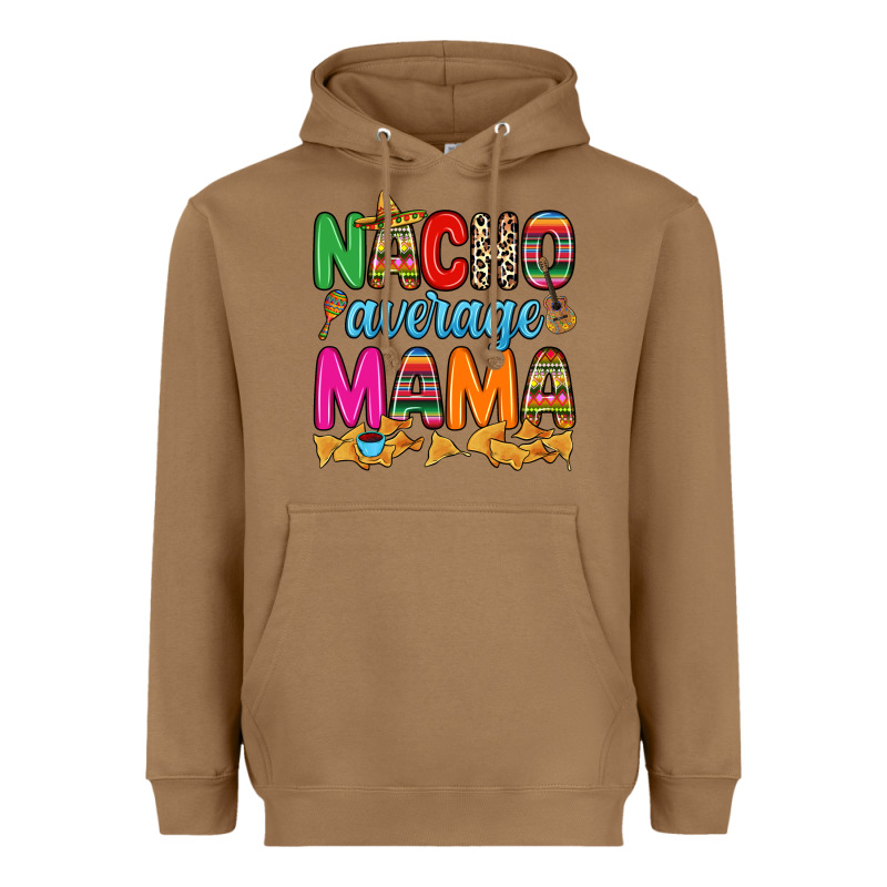 Nacho Average Mama Heavyweight Hoodie by RanaPortraitStore | Teevron