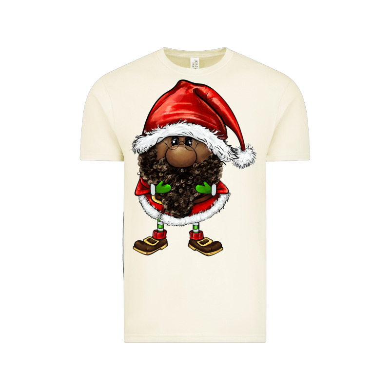 Afro Santa Gnomes Vintage Tee by FaDigitalArtStudio | Teevron