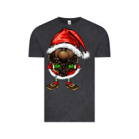 Vintage Black afro santa gnomes Vintage Tee - FaDigitalArtStudio