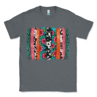 Charcoal Heather easter spring floral brushstroke Classic Tee - Artiststas
