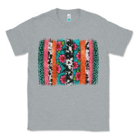 Heather Grey easter spring floral brushstroke Classic Tee - Artiststas