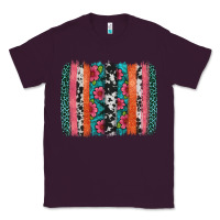 Plum easter spring floral brushstroke Classic Tee - Artiststas